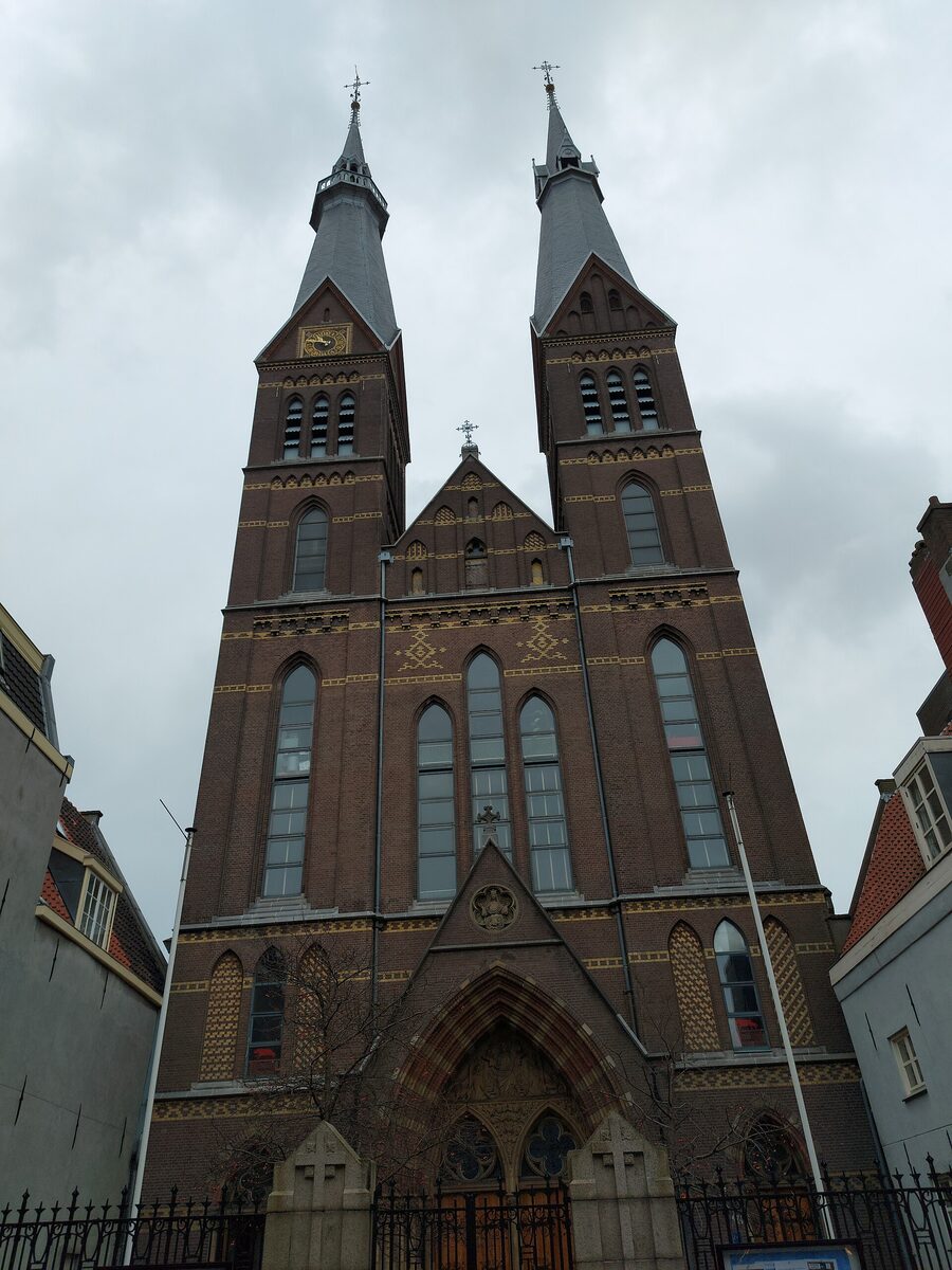 Posthoornkerk in Amsterdam, kerk voor een afscheid of uitvaart