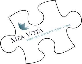 Het oude logo van Mea Vota