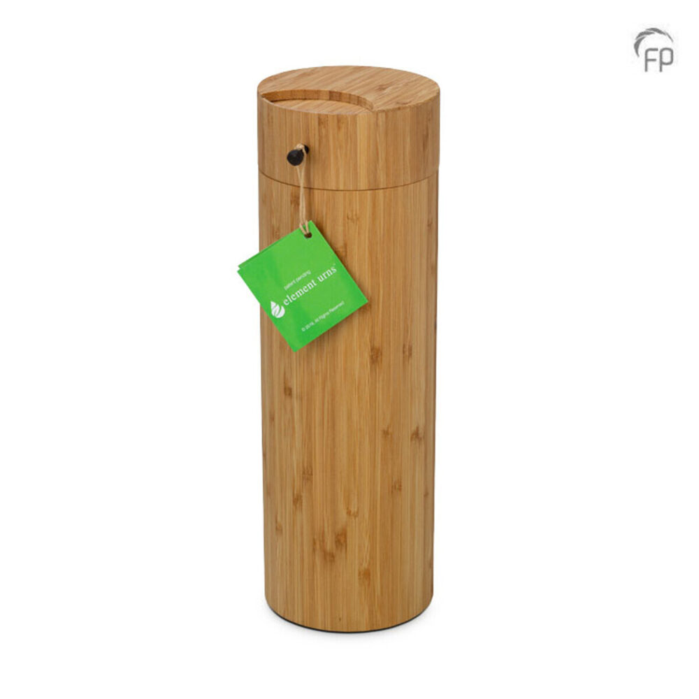 Verstrooi-urn van bamboe