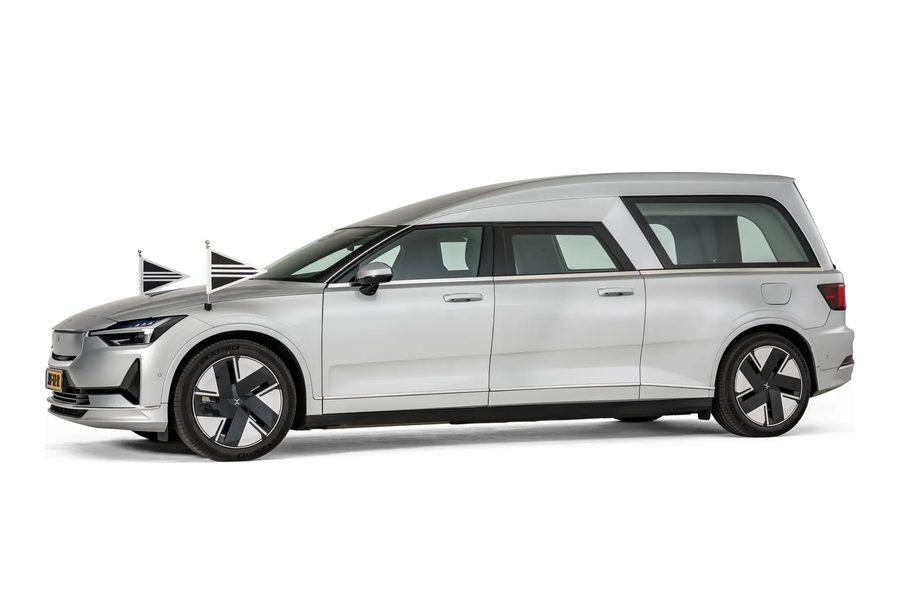 Polestar, elektrisch, rouwvervoer bij een uitvaart