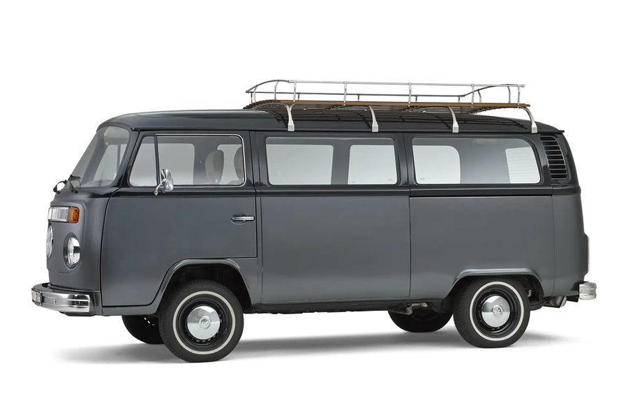 Volkswagen T2, bijzonder, rouwvervoer bij een uitvaart